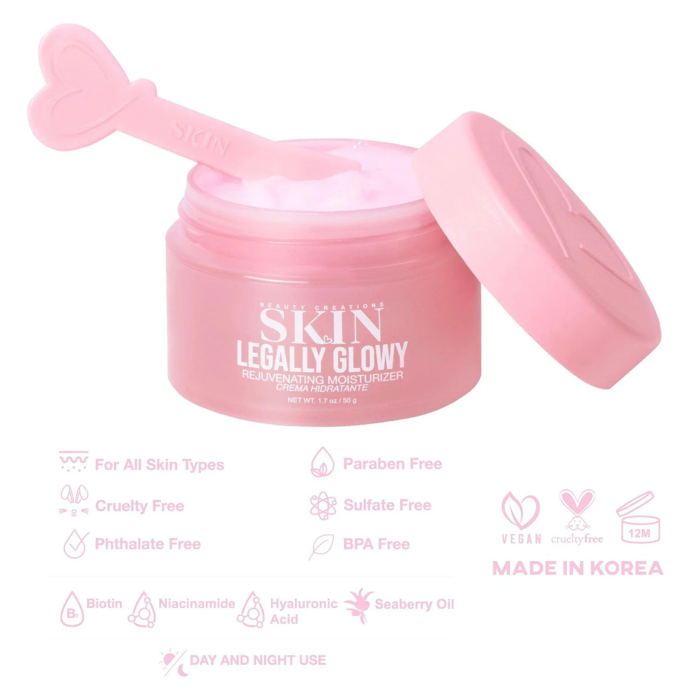 SK-LGM Beauty Creations Legally Glowy Rejuvenating Moisturizer