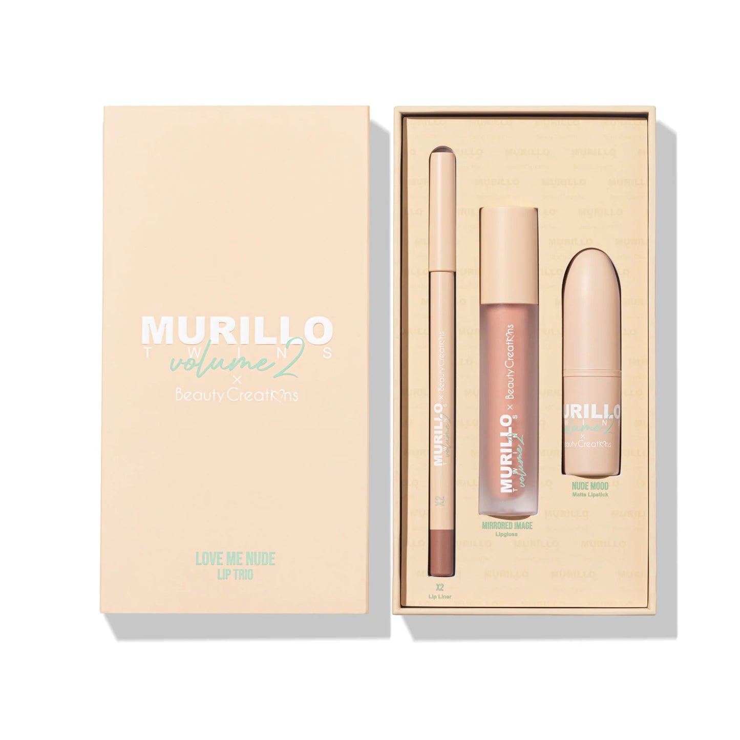 MT2-LT Murillo Twins x Beauty Creations Vol. 2 Love Me Nude Lip Kit