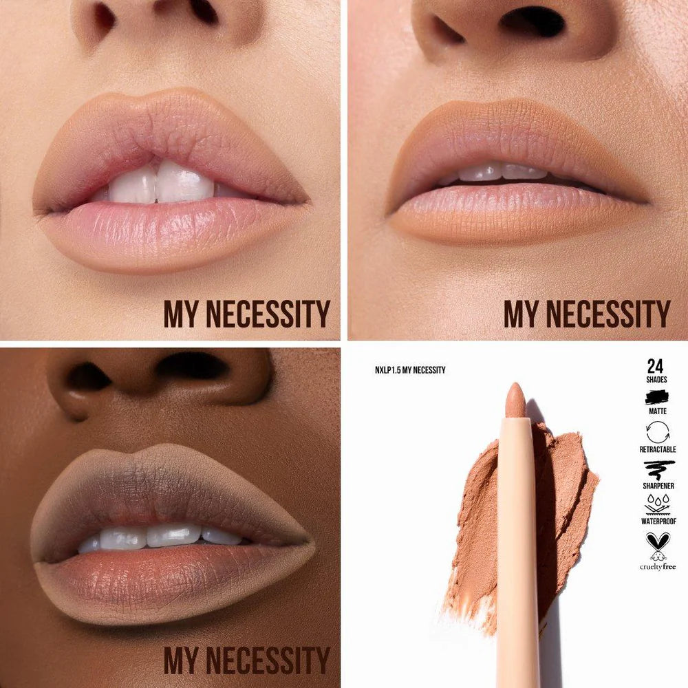 Beauty Creations Nude X Liners (NXLP1.5, My Necessity) 3pc Bundle