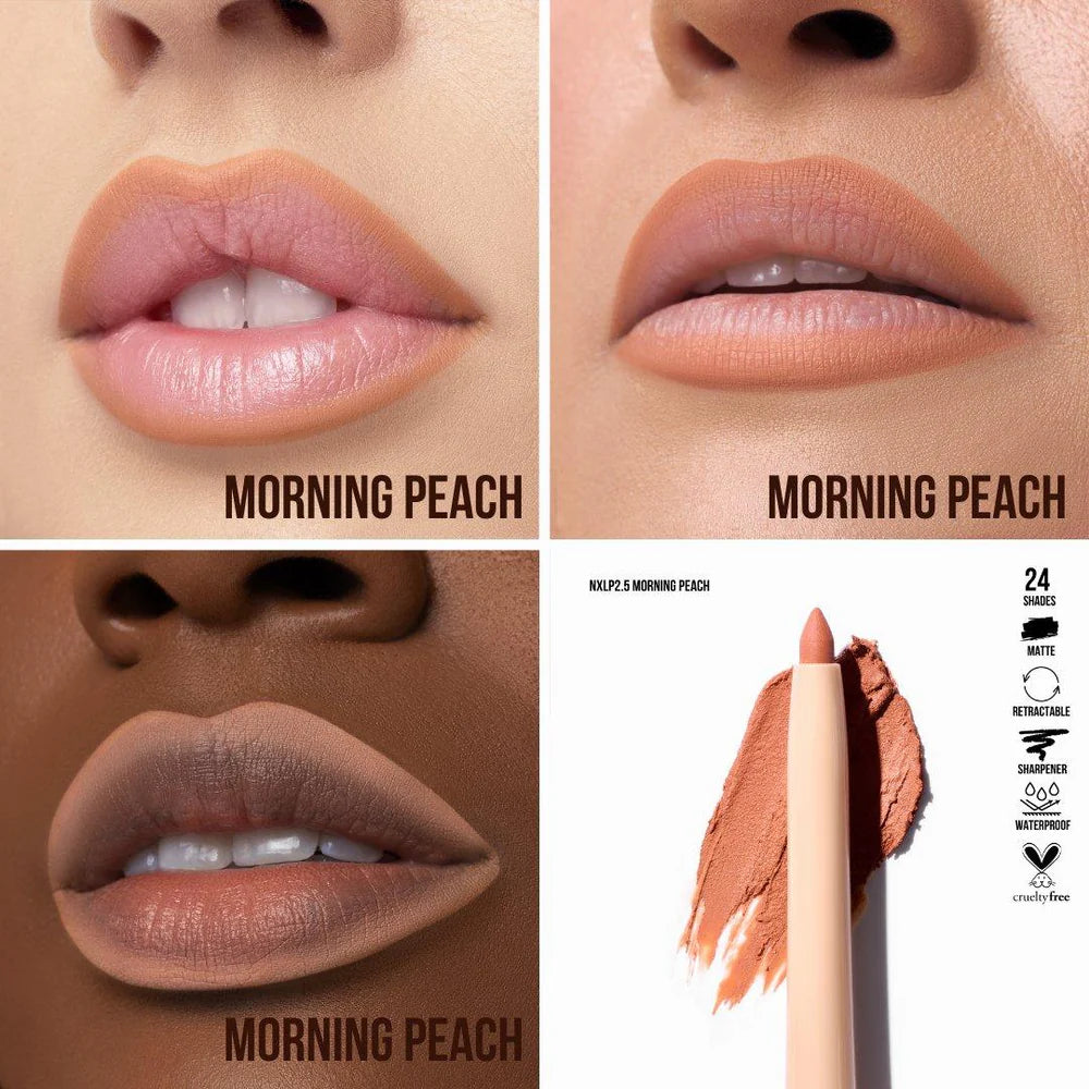 Beauty Creations Nude X Liners (NXLP2.5, Morning Peach) 3pc Bundle