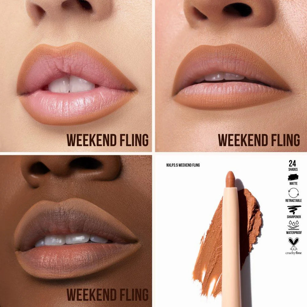 Beauty Creations Nude X Liners (NXLP3.5, Weekend Fling) 3pc Bundle