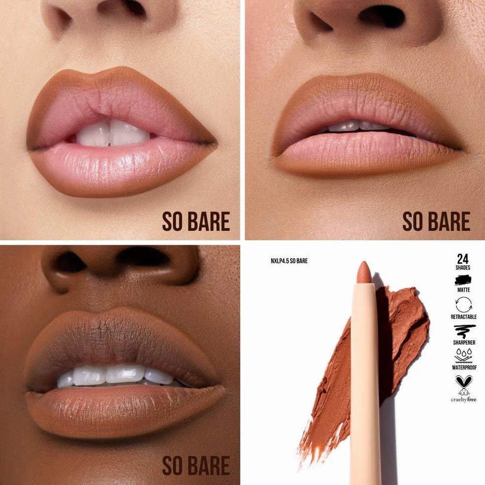 Beauty Creations Nude X Liners (NXLP4.5, So Bare) 3pc Bundle