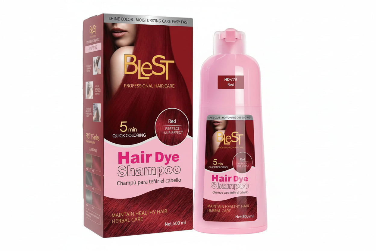 HD-773 BLeST Red Hair Dye Shampoo 500ml