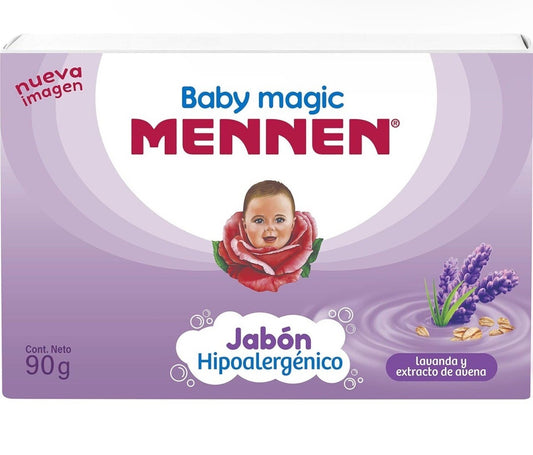 Mennen Jabon Baby Magic Lavanda y Avena Cont. 90g