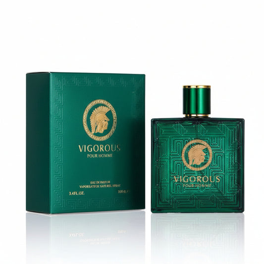 Perfume Para Hombres Eau De Perfum, Vigorous Fragancia Vainilla 3.4fl.oz