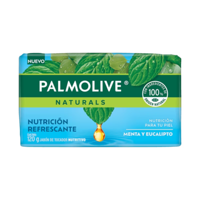 Palmolive Jabon de Barra Cont. 120g - Nutricion Refrescante