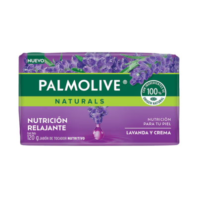 Palmolive Jabon de Barra Cont. 120g - Nutricion Relajante