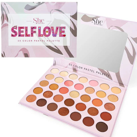 BP154 She Makeup Self Love 35 Color Eyeshadow Palette
