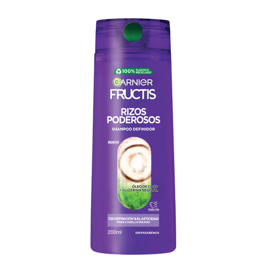 Garnier Fructis Shampoo Rizos Poderosos Cont. 650ml