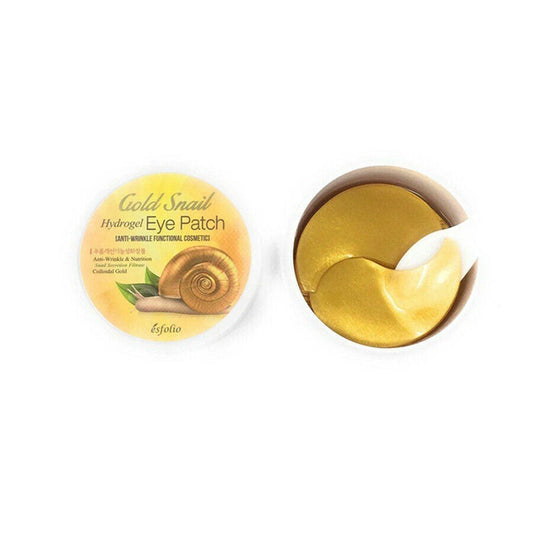 Esfolio Gold Snail Hydrogel Eye Patch 60 Sheets