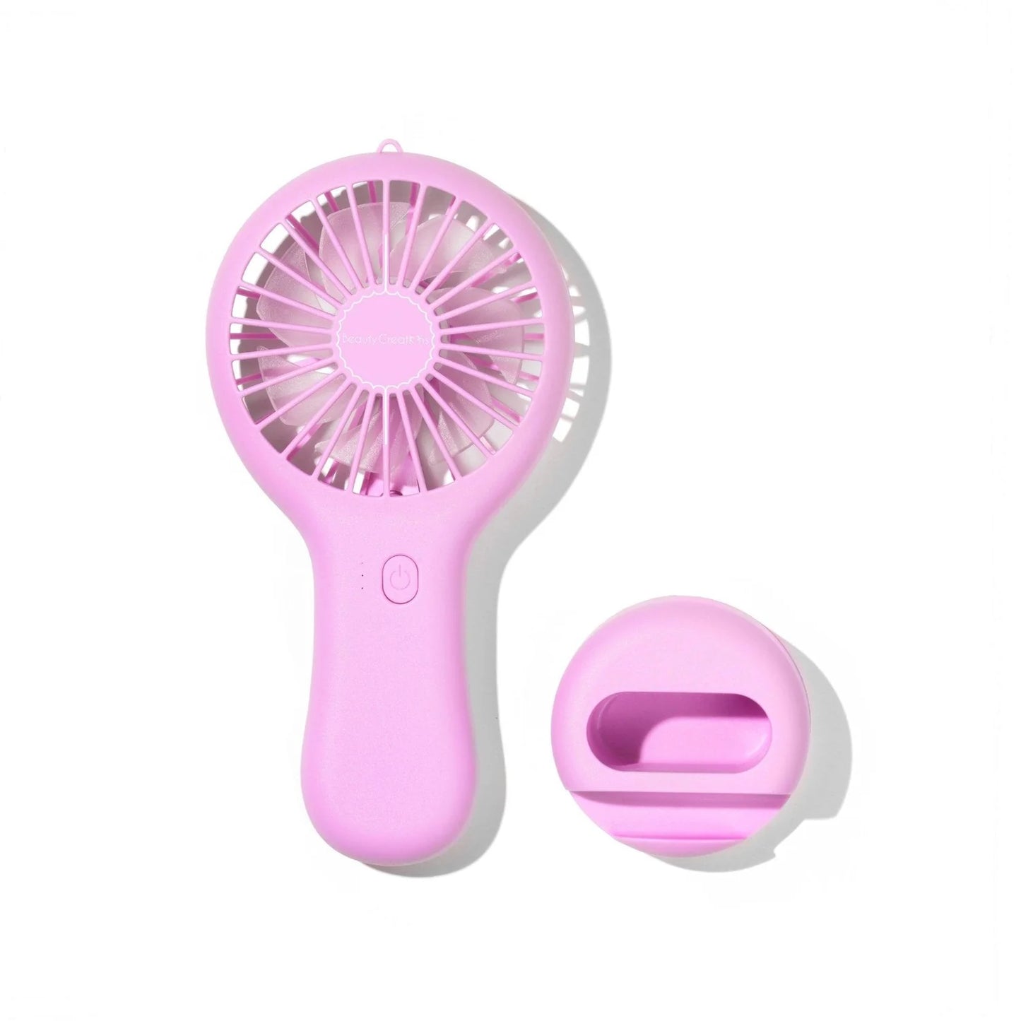 BCF02 Beauty Creations Stay Cool Handheld Fan - Purple - (3PC SET)