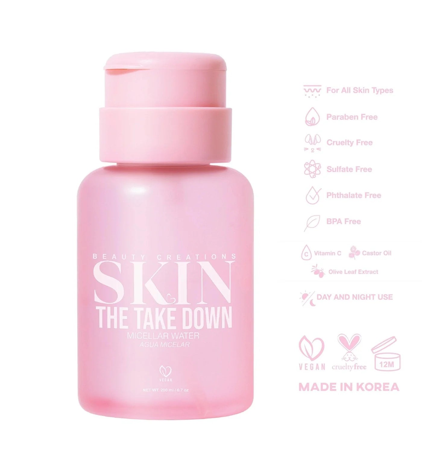 SK-SBB Beauty Creations The Take Down Micellar Water