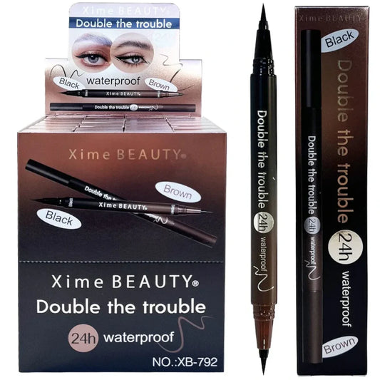XB-792 Xime Beauty Double the Trouble Eyeliner 12pc Set