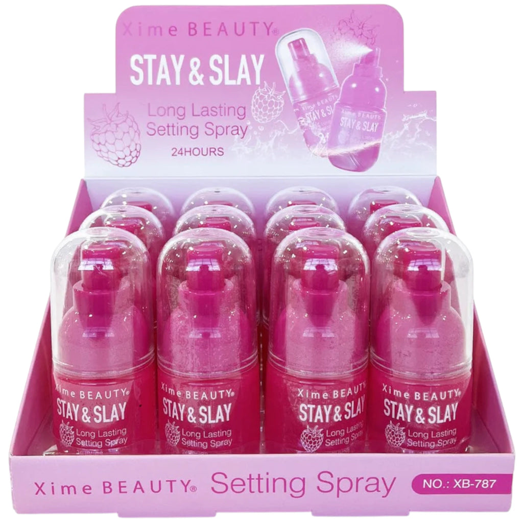 XB-787 Xime Beauty Stay and Slay Long Lasting Setting Spray Display