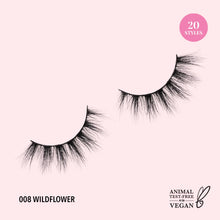 Load image into Gallery viewer, 3D Effect Bionic Vegan Faux Mink Lashes (008, Wildflower) 12pc Bundle
