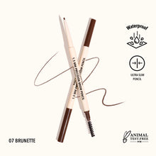 Load image into Gallery viewer, 007 BRUNETTE - 1.5MM PRECISION BROW PENCIL 3PC SET
