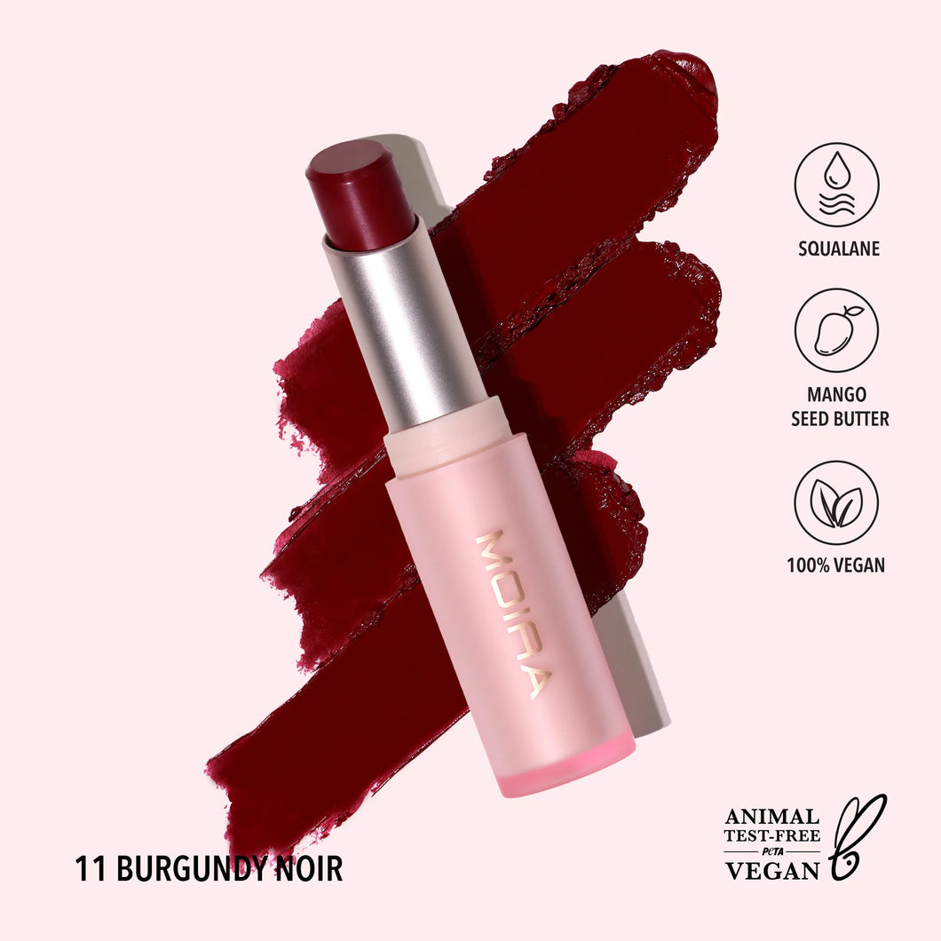 Signature Lipstick (011, Burgundy Noir) 3pc Set