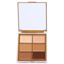 Load image into Gallery viewer, Bronze Snatchural 6 Color Highlight &amp; Contour Cream Palette
