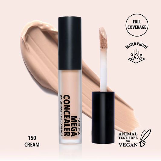 Mega Waterproof Concealer (MWC 150, Cream)