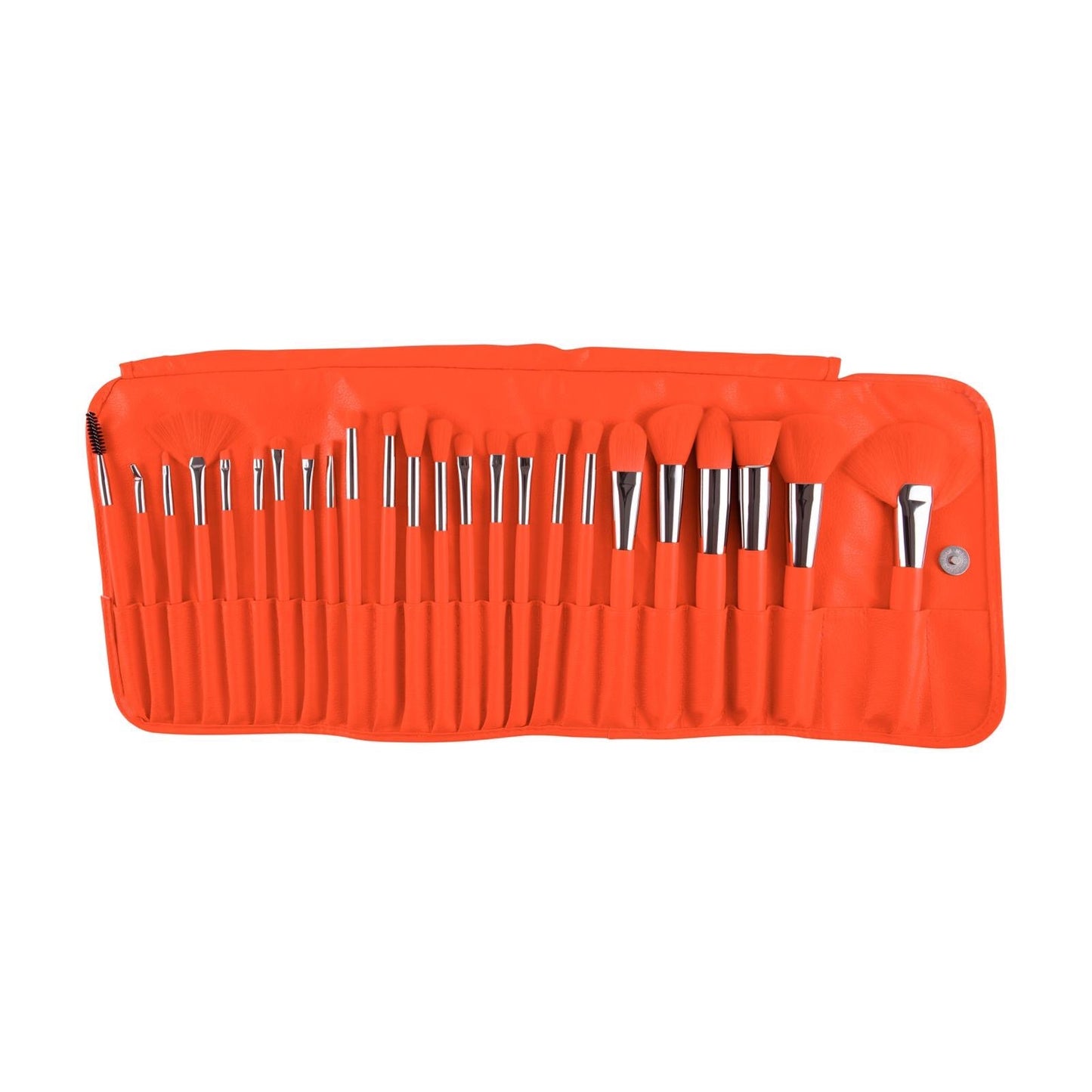 B24NO 24pc Brush Set - Neon Orange