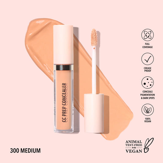 CC Prep Concealer (300, Medium) 3pc Bundle