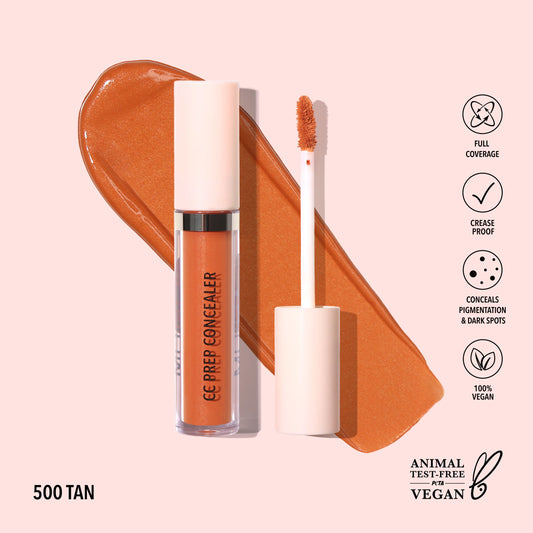 CC Prep Concealer (500, Tan) 3pc Bundle