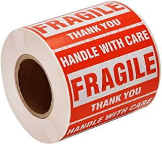 Fragile Stickers Roll- 500PCS 3*5
