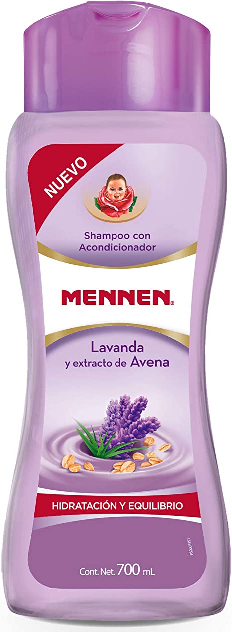 Mennen Shampoo con Acondicionador de Lavanda y Extracto de Avena 700ML
