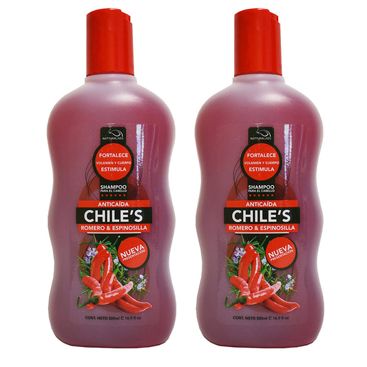 Shampoo Anticaída Chile's con Romero 16.9 fl oz