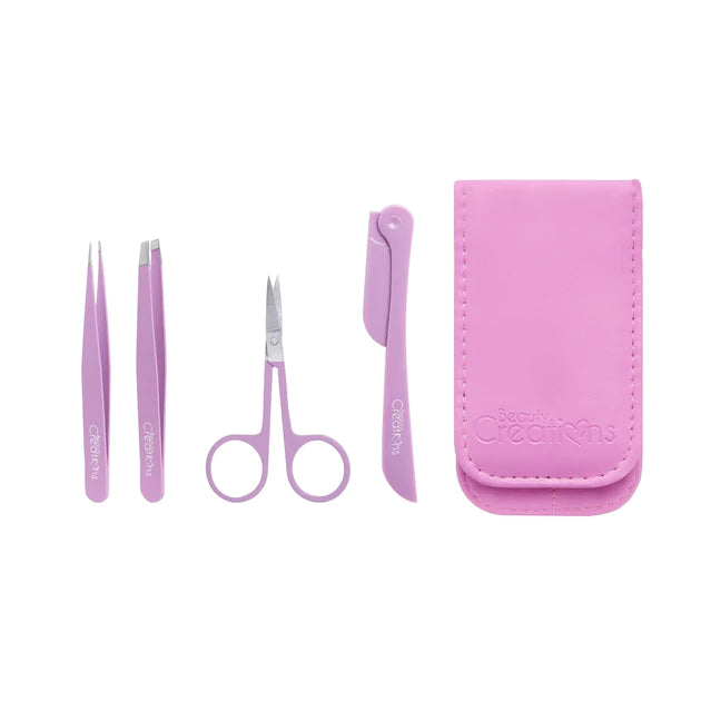 ELB5-PURPLE BROW MAIN TAME KIT  3PC SET