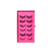 Load image into Gallery viewer, Beauty Creations 6 Pairs 3D Faux Mink Lash Set
