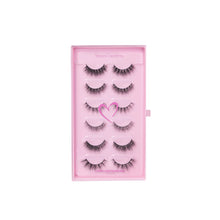 Load image into Gallery viewer, Beauty Creations 6 Pairs Casually Lashed Faux Mink Lash Set

