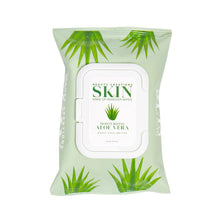 Load image into Gallery viewer, #SKW-06 Makeup Remover Wipes - Moisturizing Aloe Vera
