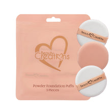 Load image into Gallery viewer, Beauty Creations Powder Foundation Puffs 3pc Bundle
