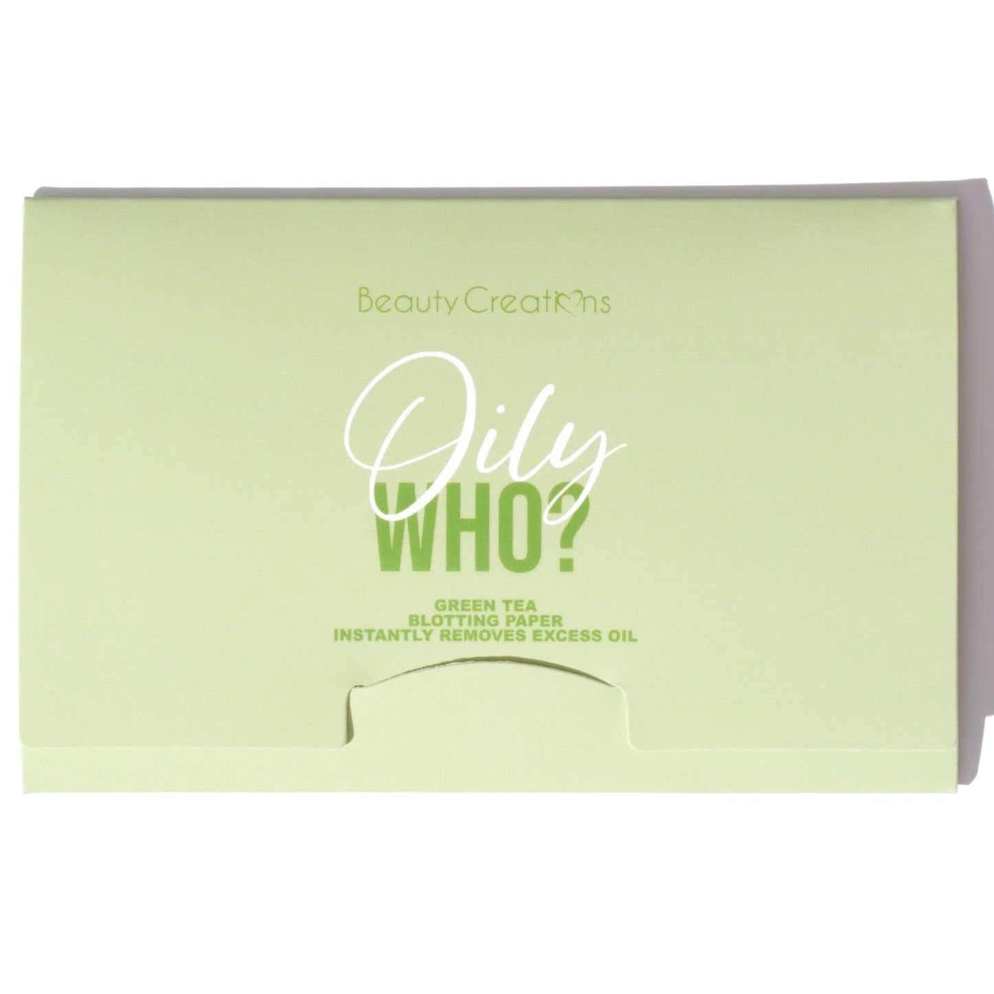 Beauty Creations Oily Who? - Green Tea Blotting Paper 3pc Bundle