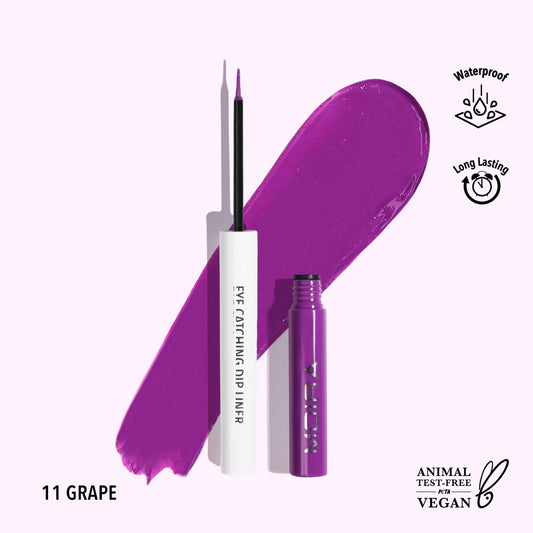 Eye Catching Dip Liner (011, Grape) 3pc Bundle