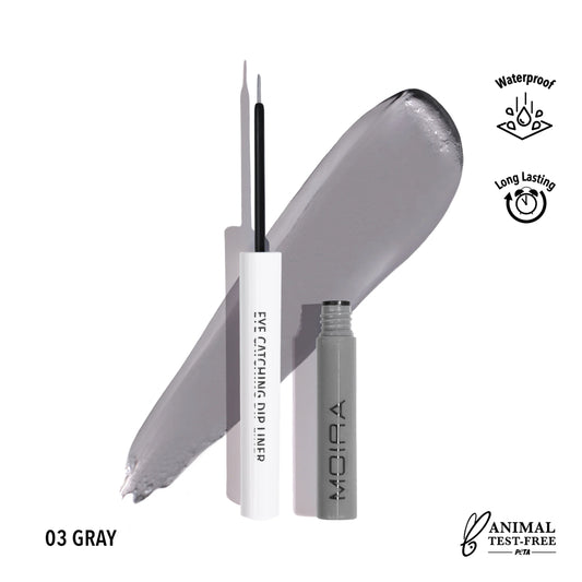 Eye Catching Dip Liner (003, Gray) 3pc Bundle