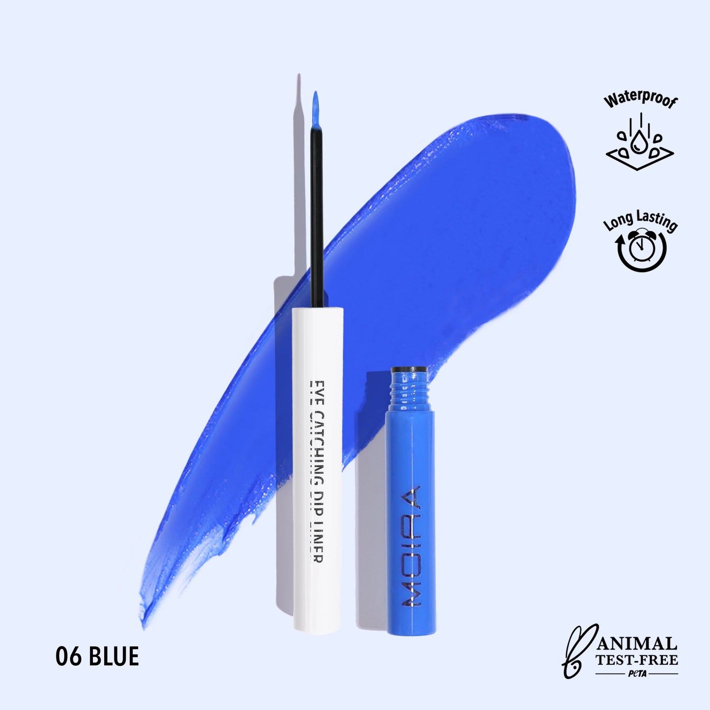 Eye Catching Dip Liner (006, Blue) 3pc Bundle