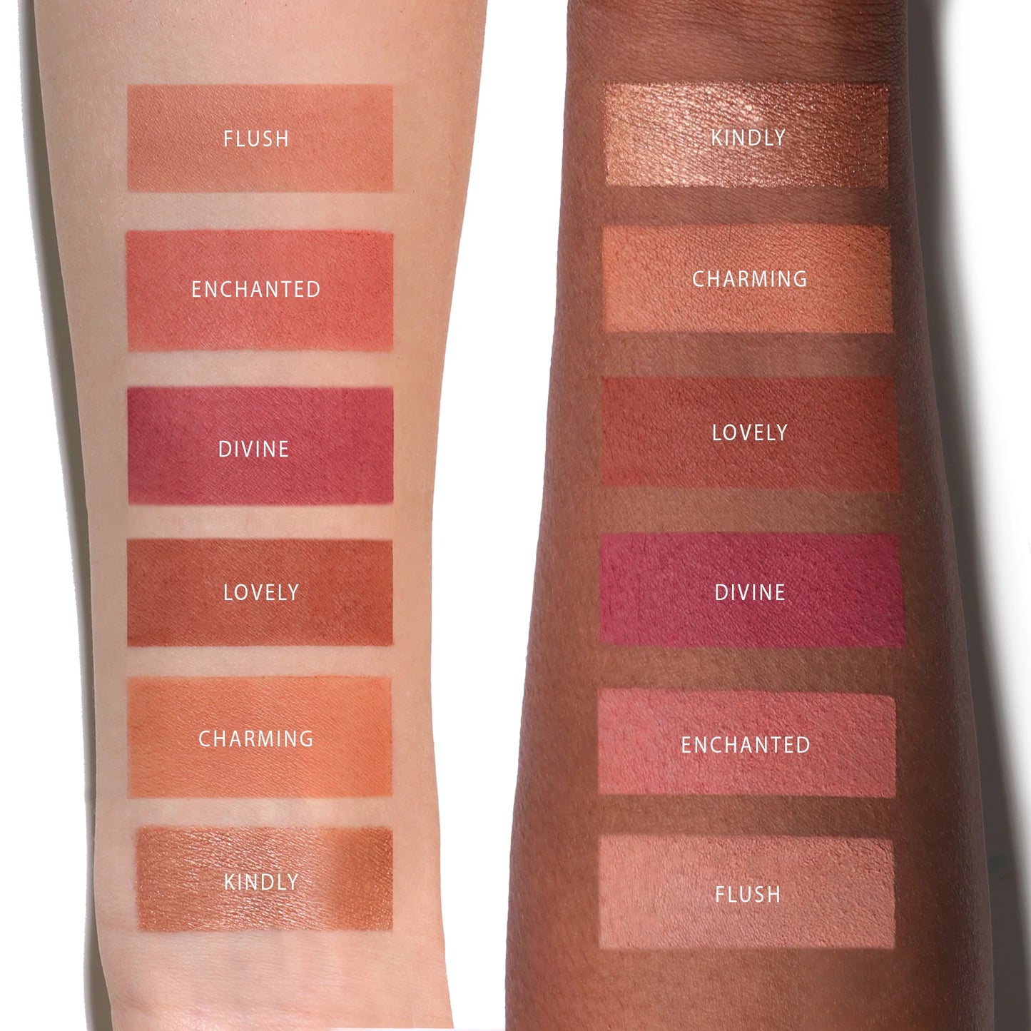 HCP004 Moira Belle & Rouge 6 Color Face Palette