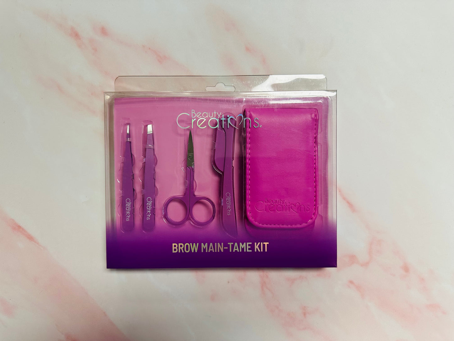 ELB5-PURPLE BROW MAIN TAME KIT  3PC SET