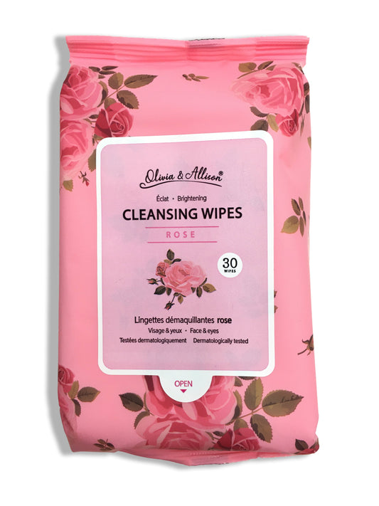 MIT003 Rose Makeup Cleansing Wipes