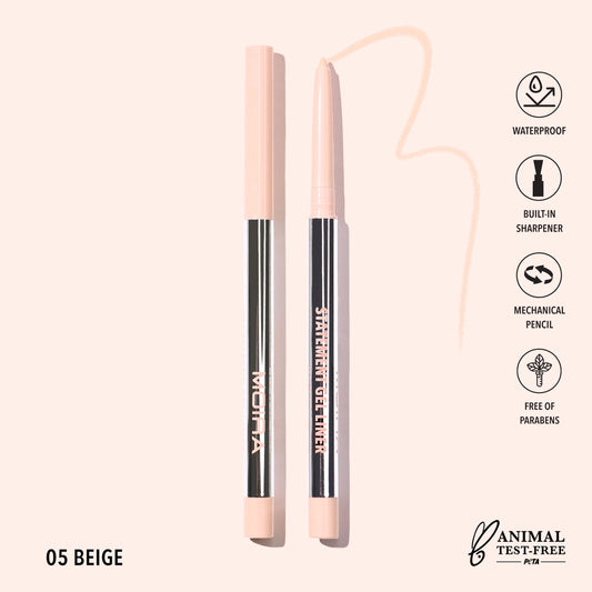 Statement Gel Liner (005, Beige) 3pc Bundle