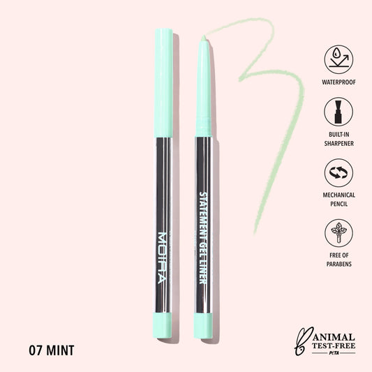 Statement Gel Liner (007, Mint) 3pc Bundle