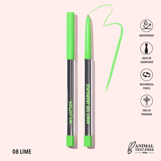 Statement Gel Liner (008, Lime) 3pc Bundle