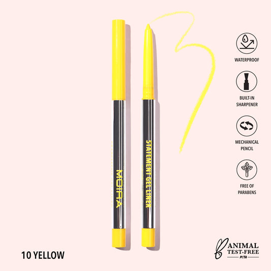 Statement Gel Liner (010, Yellow) 3pc Bundle