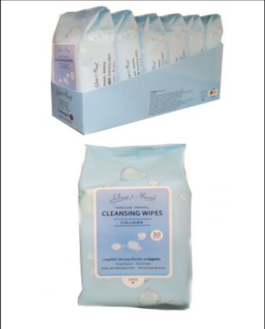 MIT009 Collagen Makeup Cleansing Wipes