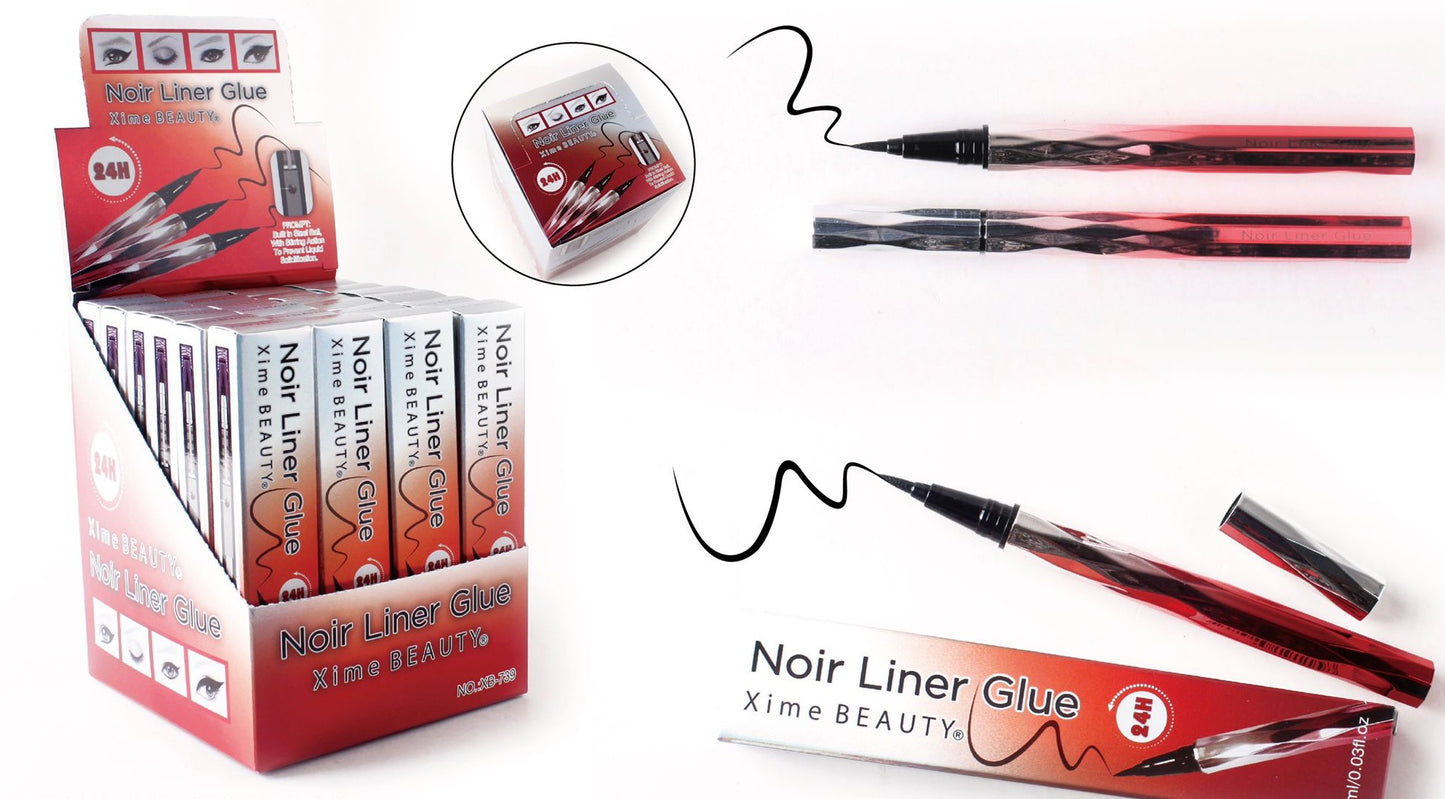 Xime Beauty Noir Liner Glue 24hr - 12pc Set