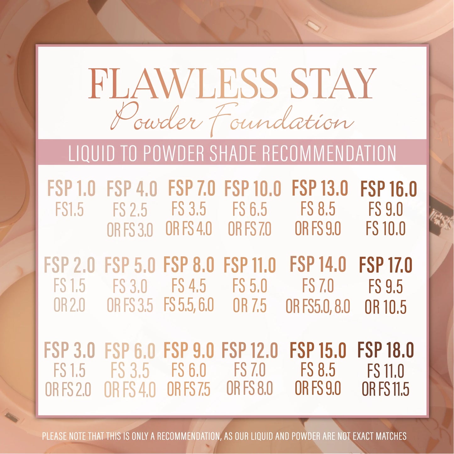 17.0 - Flawless Stay Powder Foundation