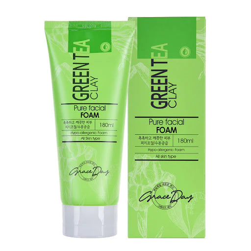 Grace Day Green Tea Clay Pure Facial Foam