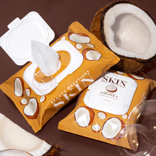 #SKW-07 Makeup Remover Wipes - Soothing Coconut